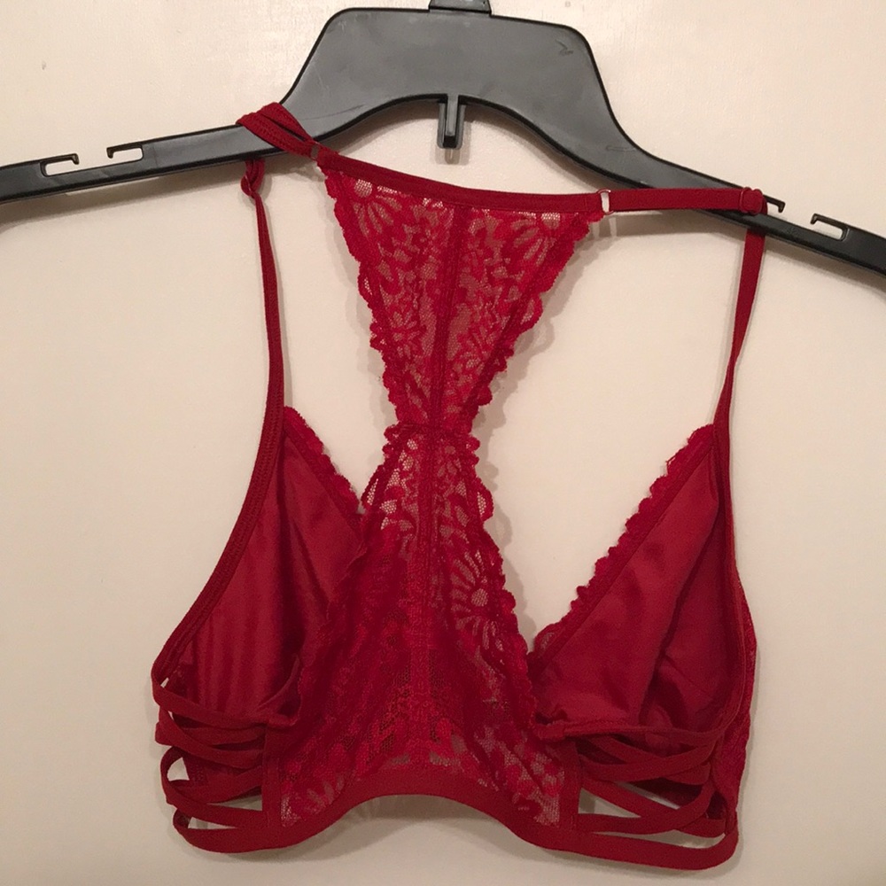 VS PINK front clasp t back bralette - Picture 2 of 3